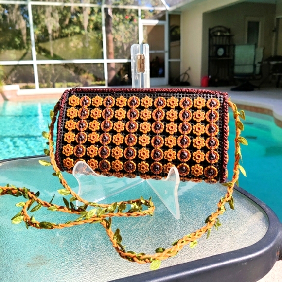 Handbags - Leaf rope crossbody bag
